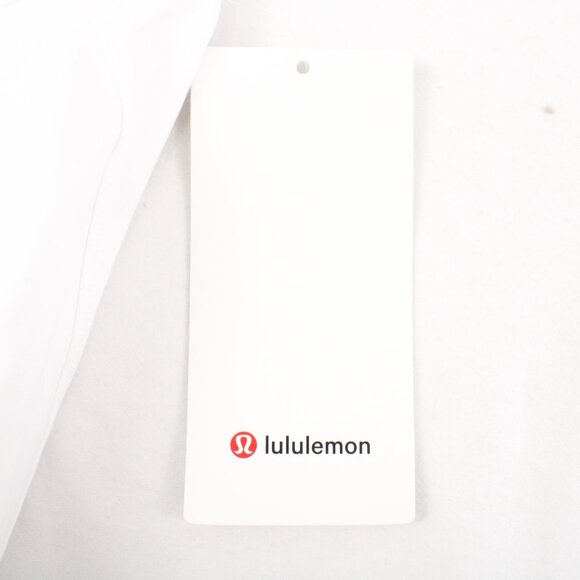 NWT Lululemon Exerlux Asymmetrical Tennis Tank Top in White Size 8 (B/C Cup) - Picture 7 of 10